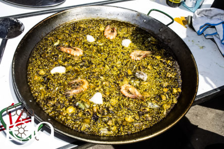 Paella pescado